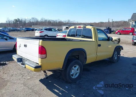 1999 Dodge Dakota Slt/Sport из США, поврежденный, VIN 1B7FL26X2XS276244